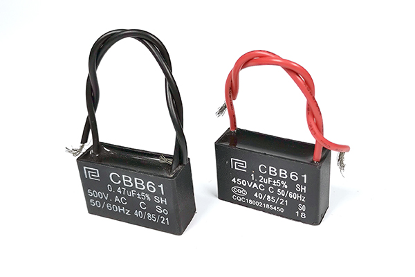 CBB61 Metallized Polypropylene Film Capacitor – For Single‑Phase Motor Start, Run, and Speed Control