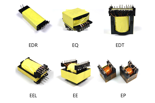 Features and Applications of Common Magnetic Core Shapes for Inductors and Transformers