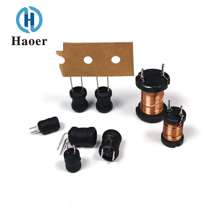 Choke Coil 2DR Plug-in L-shaped Inductor